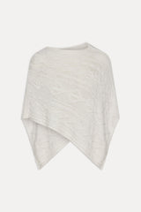 Aspen Poncho - Cloud White