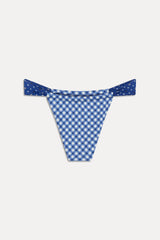 Beckett Micro Bikini Bottom - Starry Gingham