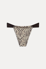Beckett Micro Bikini Bottom - Zebra