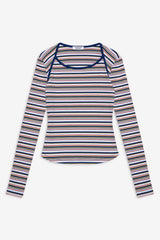 Blair Striped Long Sleeve Shirt - Love Stripe