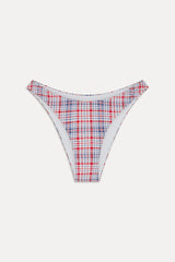 Dove Bikini Bottom - Americana Plaid