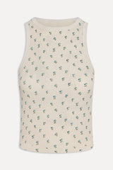 Emma Thermal Tank Top - Spring Dreaming
