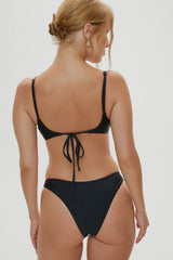 x Khy Dove Lace Bikini Bottom - Midnight Lace