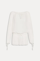 x Paige Lorenze Forever Yours Chiffon Mini Dress - Sunday Ceremony