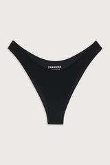 Dove Terry Classic Bikini Bottom - Black