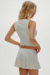 Lilia Mini Skirt - Feather