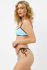 Tia Terry String Bikini Bottom - Dolphin