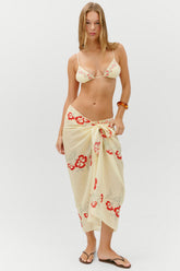 Alessia Cotton Sarong - Hibiscus Beach