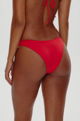 Dove Classic Bikini Bottom - True Red