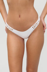 x JENNIE Encore Micro Bikini Bottom - Optic White