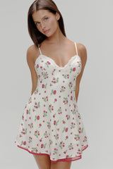Kenley Mini Dress - Strawberry Field