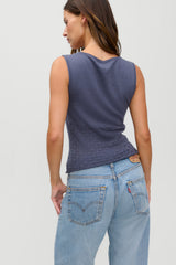 x JENNIE Kyra Knit Tank Top - Night in Seoul