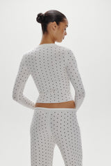 Lenon Button Up Knit Sweater - Belle of the Ball