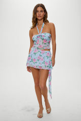 Maribel Floral Mini Skirt - Watercolor