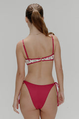 Romeo Cheeky String Bikini Bottom - Rosebud