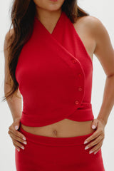 Ryder Knit Halter Top - Heartstrings