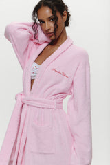 Valentine Terry Robe - Bouquet Pink