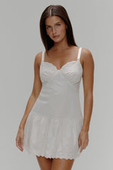 Willa Cotton Mini Dress - Spring Cloud