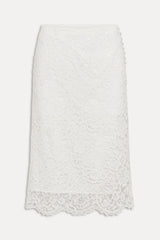 x Paige Lorenze Honeymoon Lace Midi Skirt - Sunday Ceremony