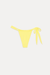 Kealy Tie Side Cheeky Bikini Bottom - Yellow Iris
