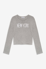 Kennedy Cotton Knit Sweater - New York