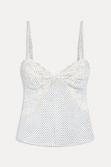 Laura Silk Camisole - French Pearl