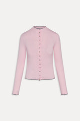 Leo Knit Button Up Cardigan - Rosette