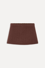 Marialla Mini Skort - Brown Sugar
