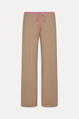 Mellow Knit Pants - Pink Ornaments
