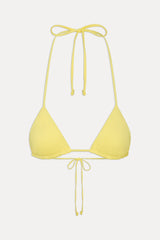 Nick Skimpy Triangle Bikini Top - Yellow Iris