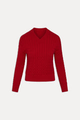 Prince Cable Knit Sweater - Heartstrings