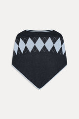 Scout Knit Poncho - Stone