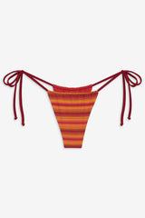Tia Skimpy String Bikini Bottom - Harvest Moon