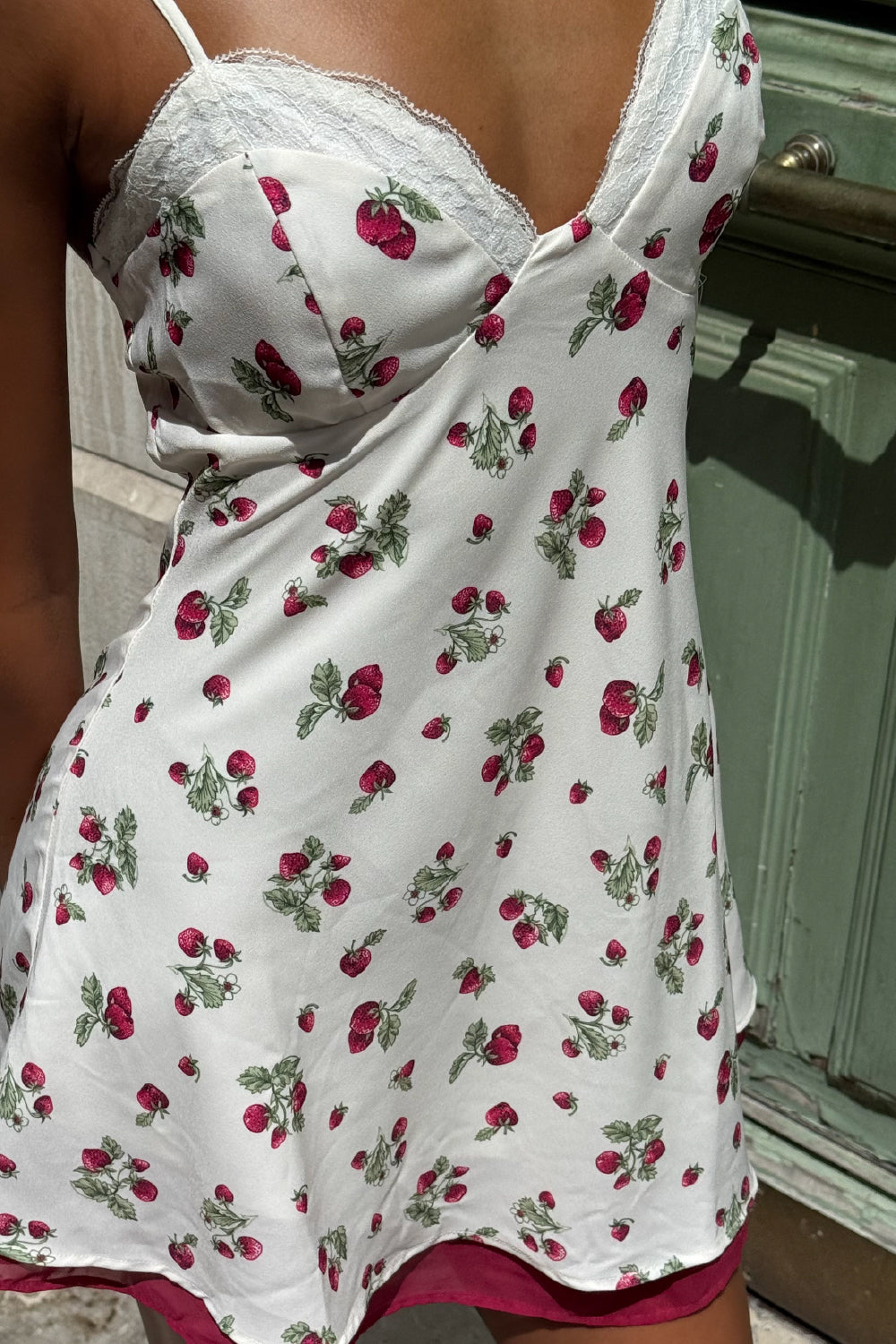 Kenley Mini Dress - Strawberry Field
