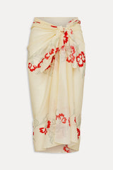 Alessia Cotton Sarong - Hibiscus Beach