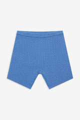 Ariel Knit Shorts - Blue Moon