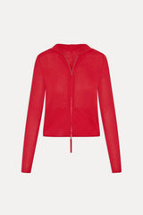 x JENNIE Atlas Knit Hoodie - Lip Tint