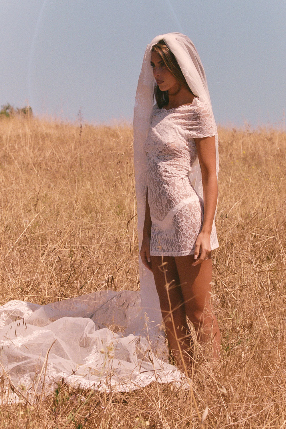 x Paige Lorenze True Love Lace Mini Dress - Sunday Ceremony