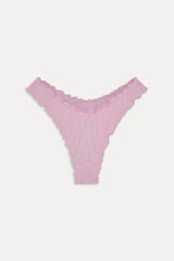 Dalton Micro Bikini Bottom - Frosted Peony