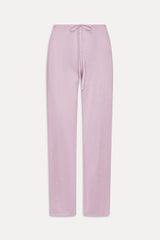 Ela Low Rise Knit Pants - Pink Cloud