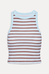 Emma Striped Tank Top - Verona Stripe