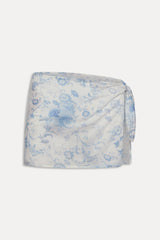 Festival Cotton Sarong - Fleur de Bleu