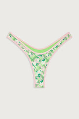 Full Moon Plaid Micro Bikini Bottom - Baby Daisy