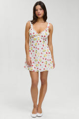Dreamer Chiffon Mini Dress - Amalfi