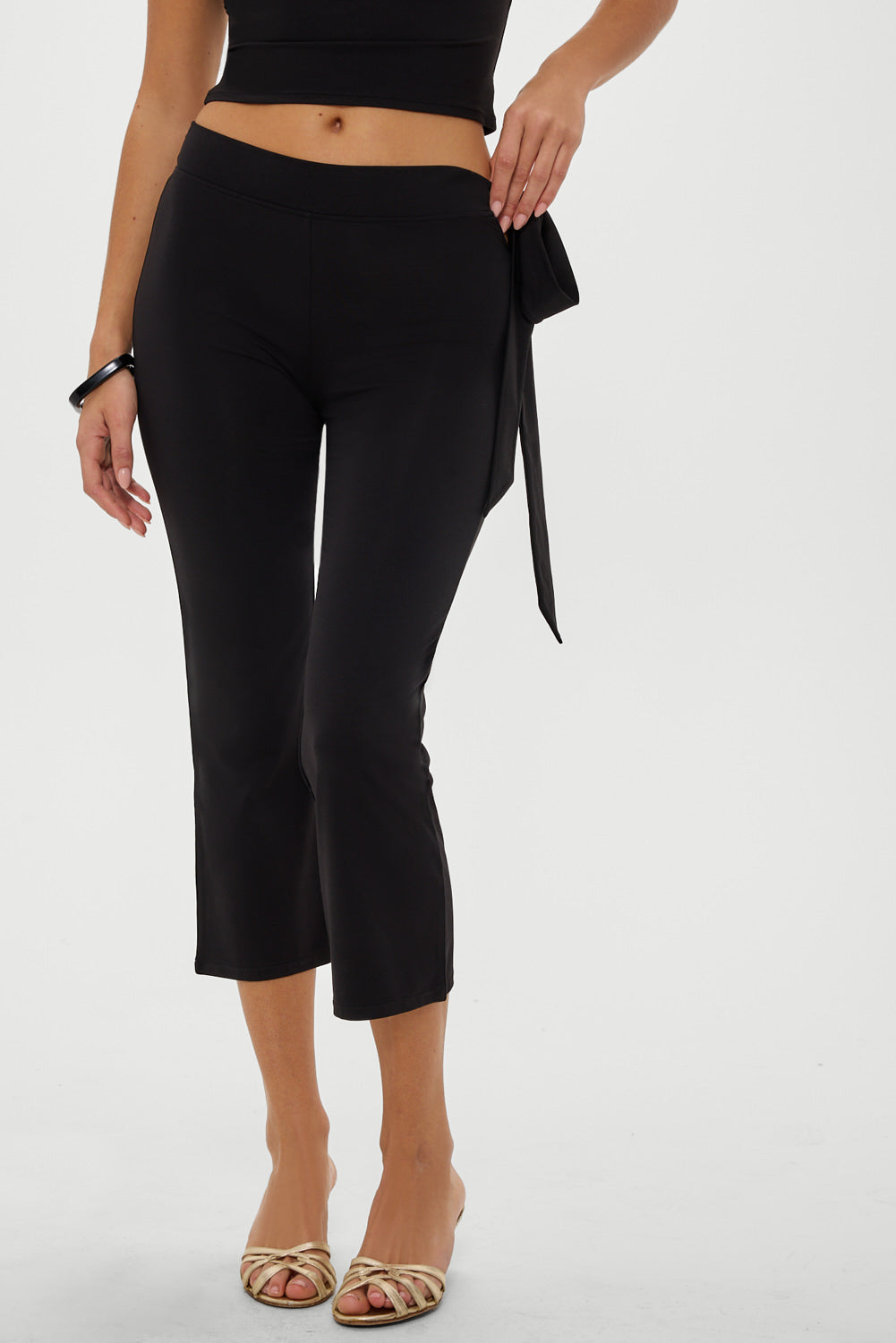 Jay Capri Pants - Black