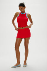 Marialla Mini Skort - Cherry