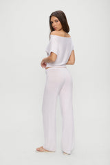 Mellow Knit Pants - White