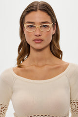 x LEXXOLA Mimi Optical Glasses - Honey