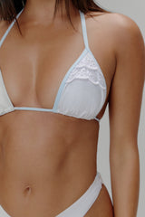 Nick Skimpy Triangle Bikini Top - Spring Cloud