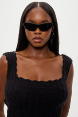 x LEXXOLA Nina Sunglasses - Night Shade